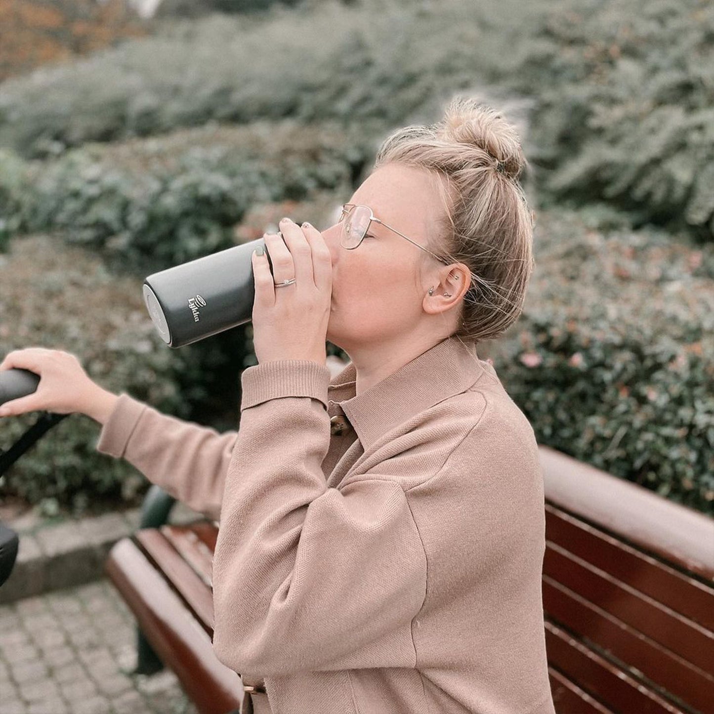 Lykka Kvarting 400ml/14oz Shakes Up Your Beverage Game (Dark Night Grey)