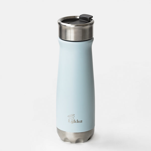 Lykka Original 630ml/21oz Shakes Up Your Beverage Game (Snowy Blue)
