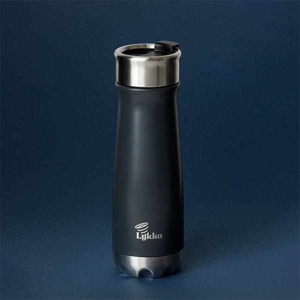 The Original Lykka bottle (630ml/21oz) - Dark night grey